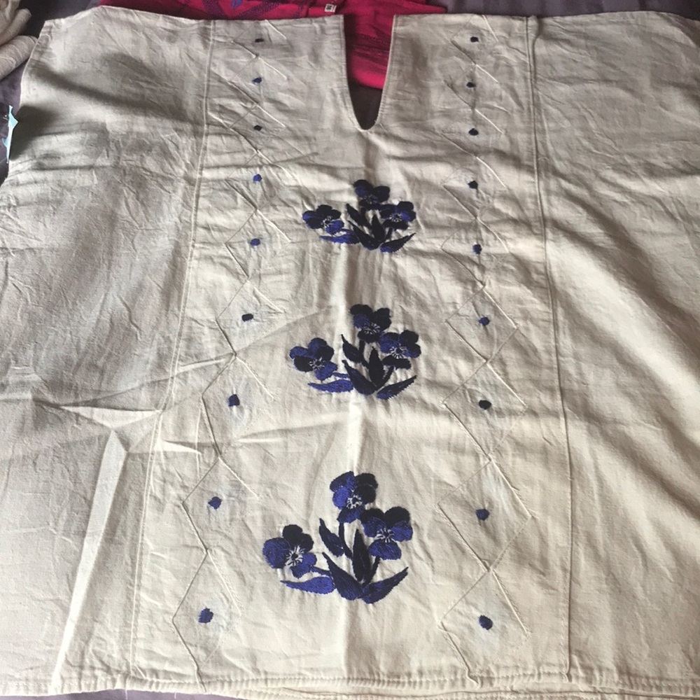 Oaxacan Manta Sleeveless Shirt
